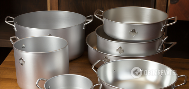 How to restore the shine of aluminum cookware: a simple trick