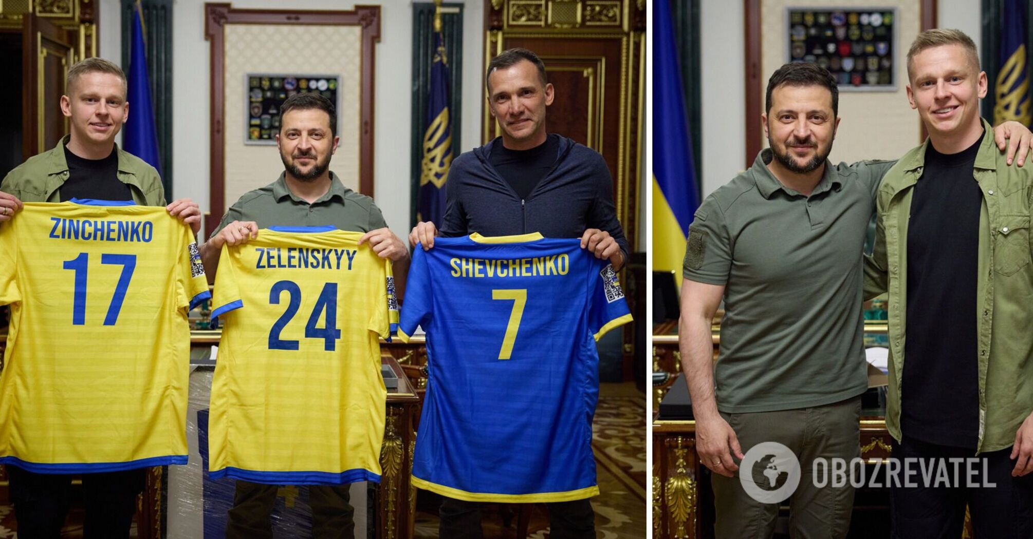 In support of Ukraine. Zinchenko and Shevchenko organize a match of stars in London