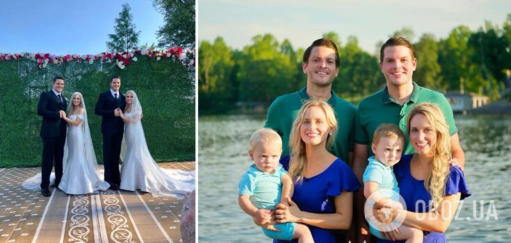 Twin sisters married twin brothers and gave birth to sons: how their fate turned out. Photo.