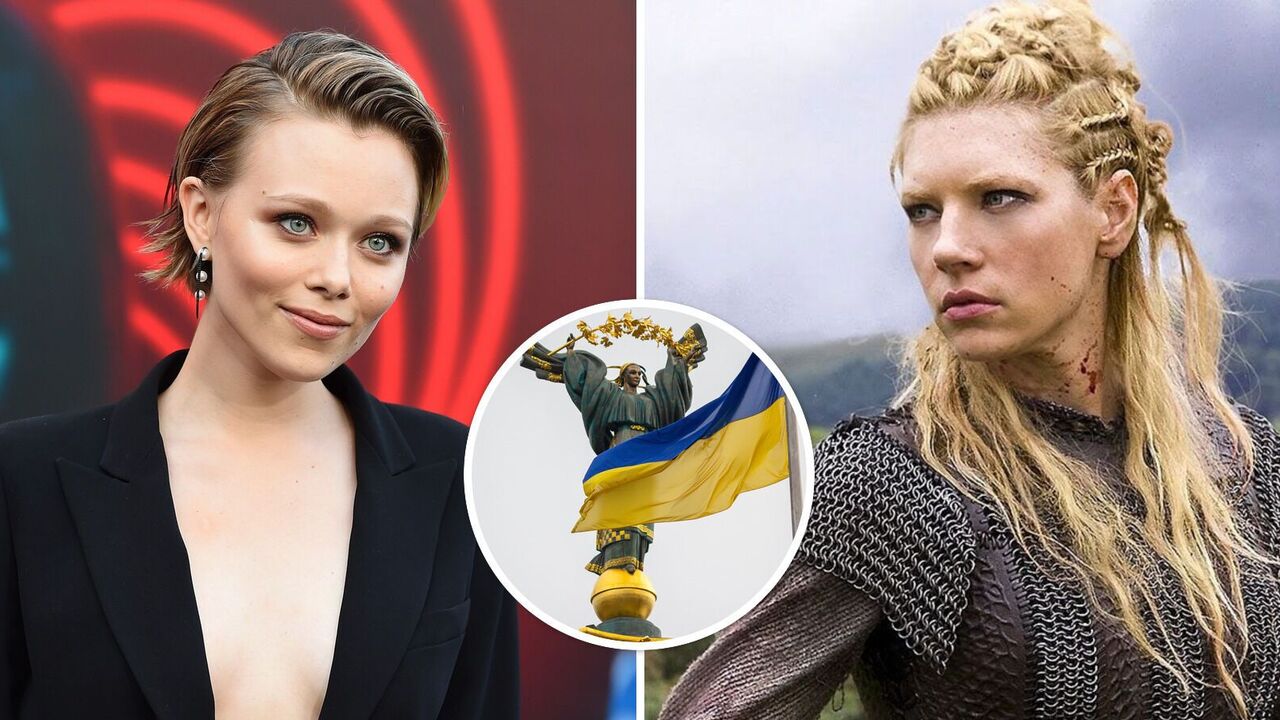 Hollywood stars of Ukrainian descent Katheryn Winnick and Ivanna Sakhno arrived in Kyiv. Photo.
