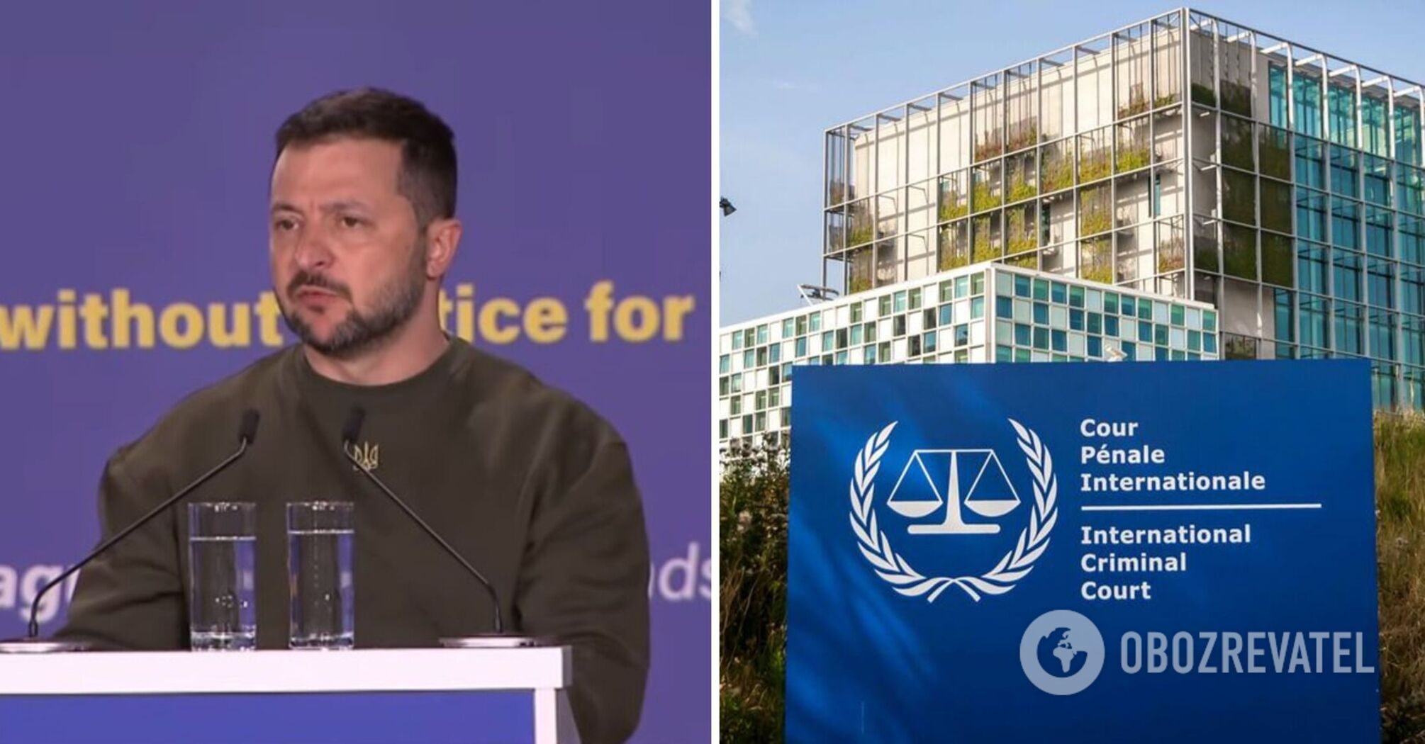 "We all want to see another Vladimir here": Zelensky said in The Hague that Putin should be put on trial