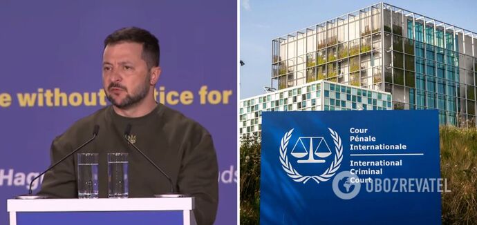 'We all want to see another Vladimir here': Zelensky said in The Hague that Putin should be put on trial