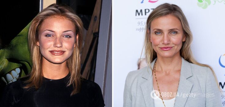 Dlaczego Cameron Diaz opuściła Hollywood i jak zmienił się jej wygląd od 2000 roku. Zdjęcia wtedy i teraz