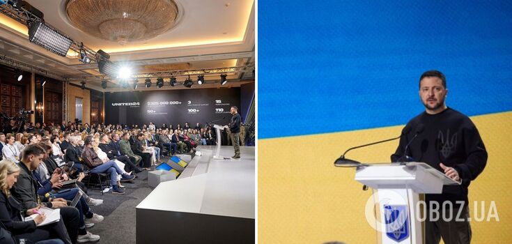 "Ukrainian Victory Day will definitely come": Zelenskyy notes UNITED24's contribution to the fight against the occupiers. Video.