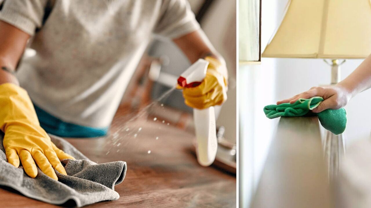 How to get rid of dust at home for a long time: how to rub tables and shelves