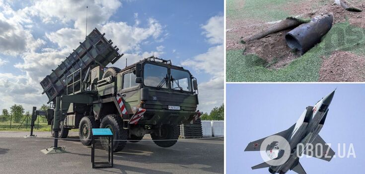 "Historyczne wydarzenie": siły powietrzne potwierdzają zestrzelenie rosyjskiego pocisku hipersonicznego Kinnzhal w niebie nad obwodem kijowskim
