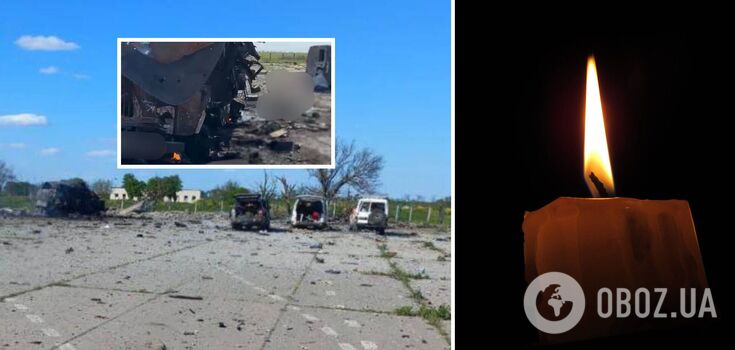 Nine people killed: Zelensky reported new details of the Russian strike on rescuers in the Kherson region