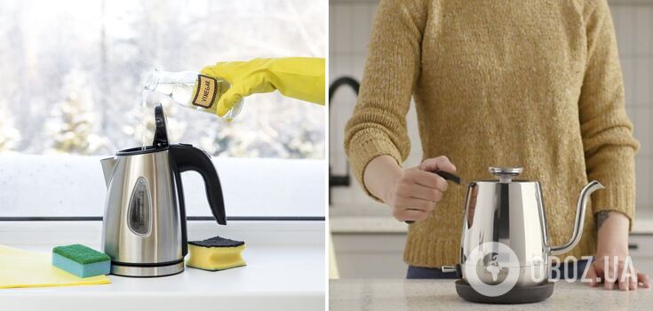How to get rid of limescale in the kettle in 10 minutes: a simple tiphack