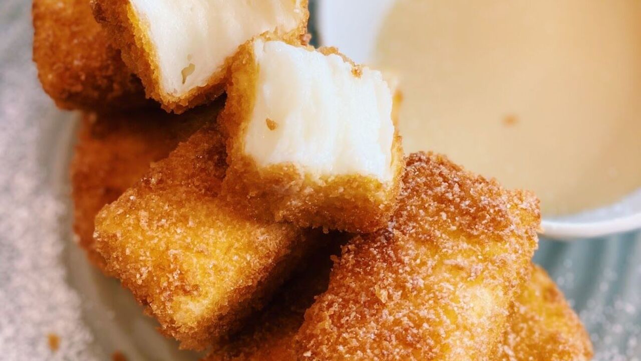 Fried crispy milk: how to make an original dessert at home