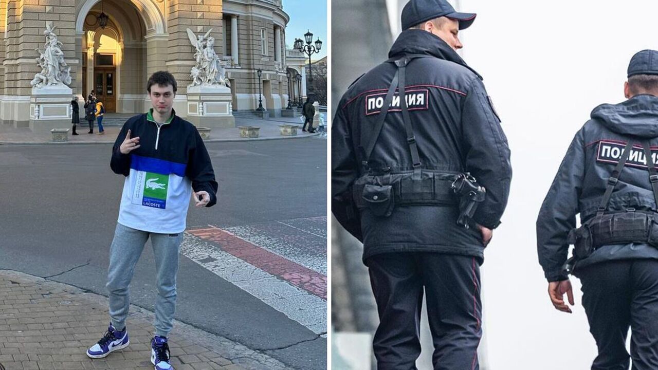 Rosyjski bloger Nekoglai, poszukiwany w Rosji, przybywa do Odessy