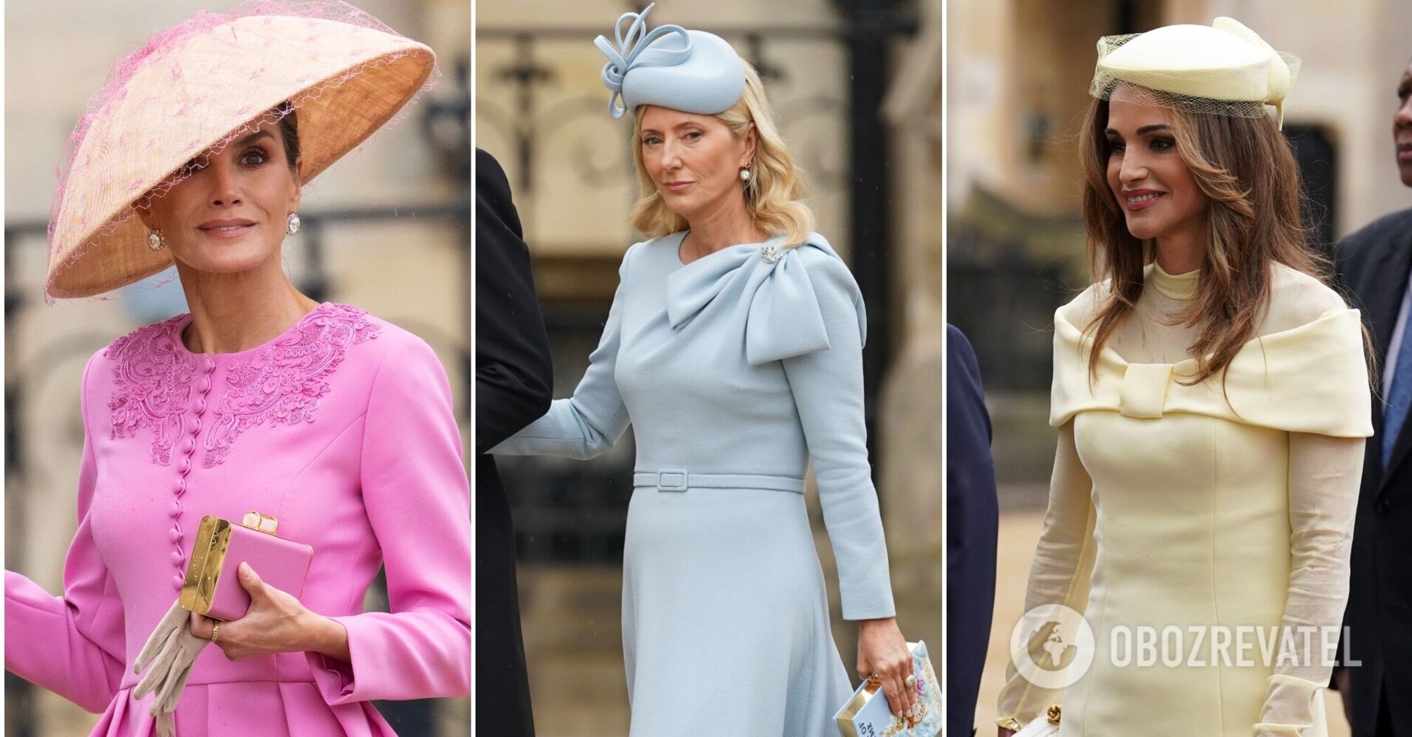 Wyjątkowe suknie, cenne wisiorki i niezwykłe kapelusze: jak zagraniczna rodzina królewska ubierała się na koronację Karola III