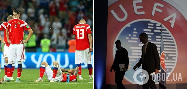 "Unfortunately..." Russia talks about the situation with returning to UEFA tournaments