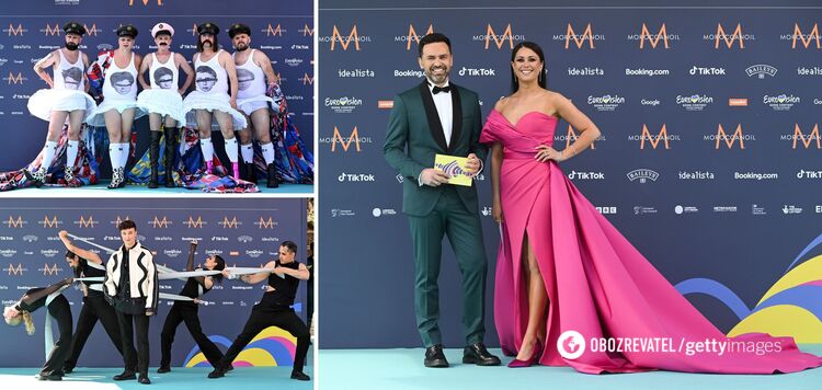 Eurovision Song Contest 2023 has officially opened: participants from 37 countries walked the traditional turquoise carpet. Photos and videos