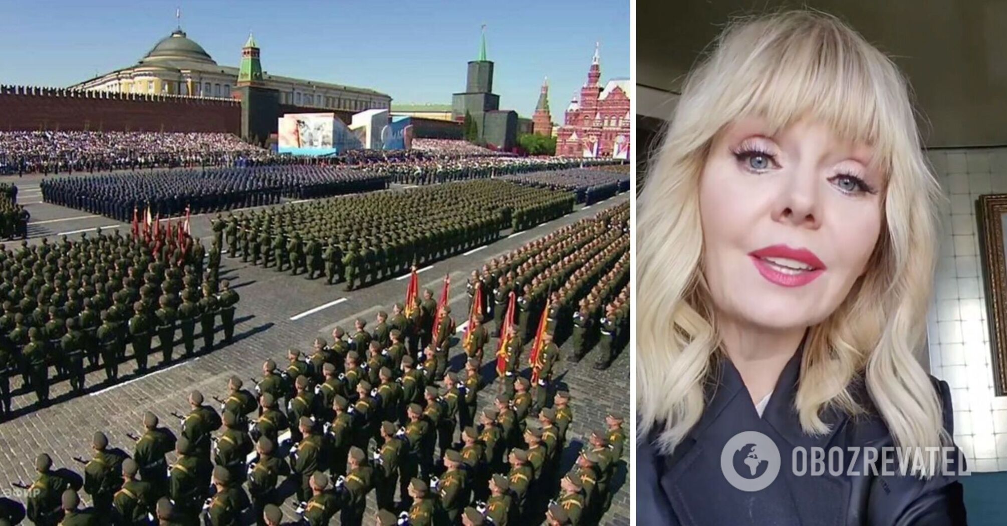 "God is on our side": Putinist Valeria addressed the occupiers on May 9 and urged them to return to Russia as soon as possible