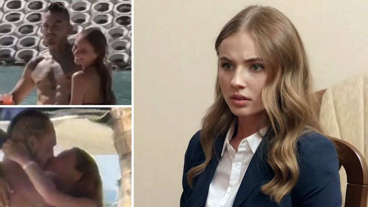 The star of the TV series "School" had an affair with Morgenstern, who fled from Russia and kept silent about the war. Photo by