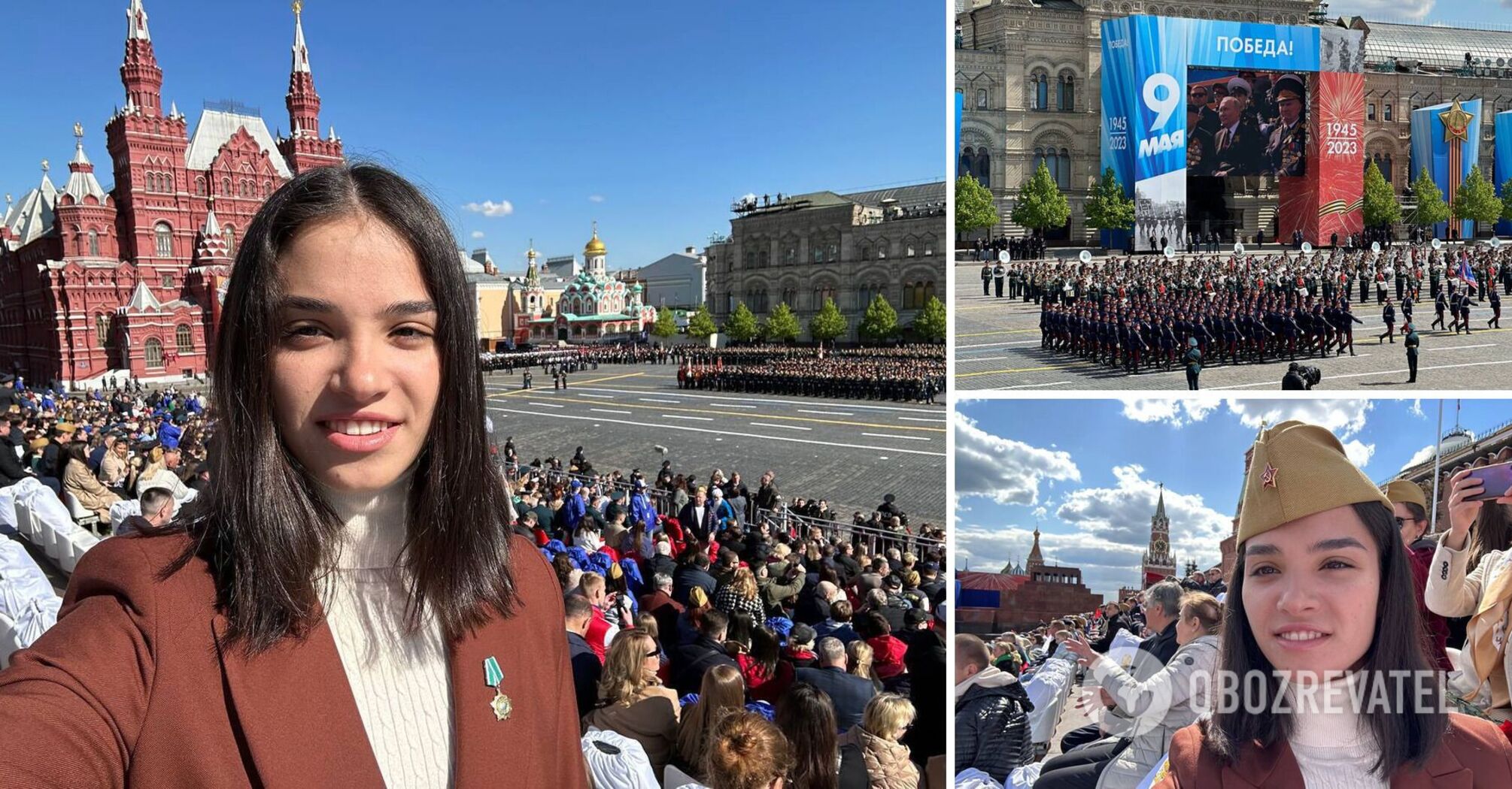 Russian Olympic champion "with the intelligence of a washing machine" admired the parade in Moscow and "the country's elites