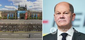 'We shouldn't be intimidated by power games': Scholz reacted to the parade in Moscow and called for support for Ukraine