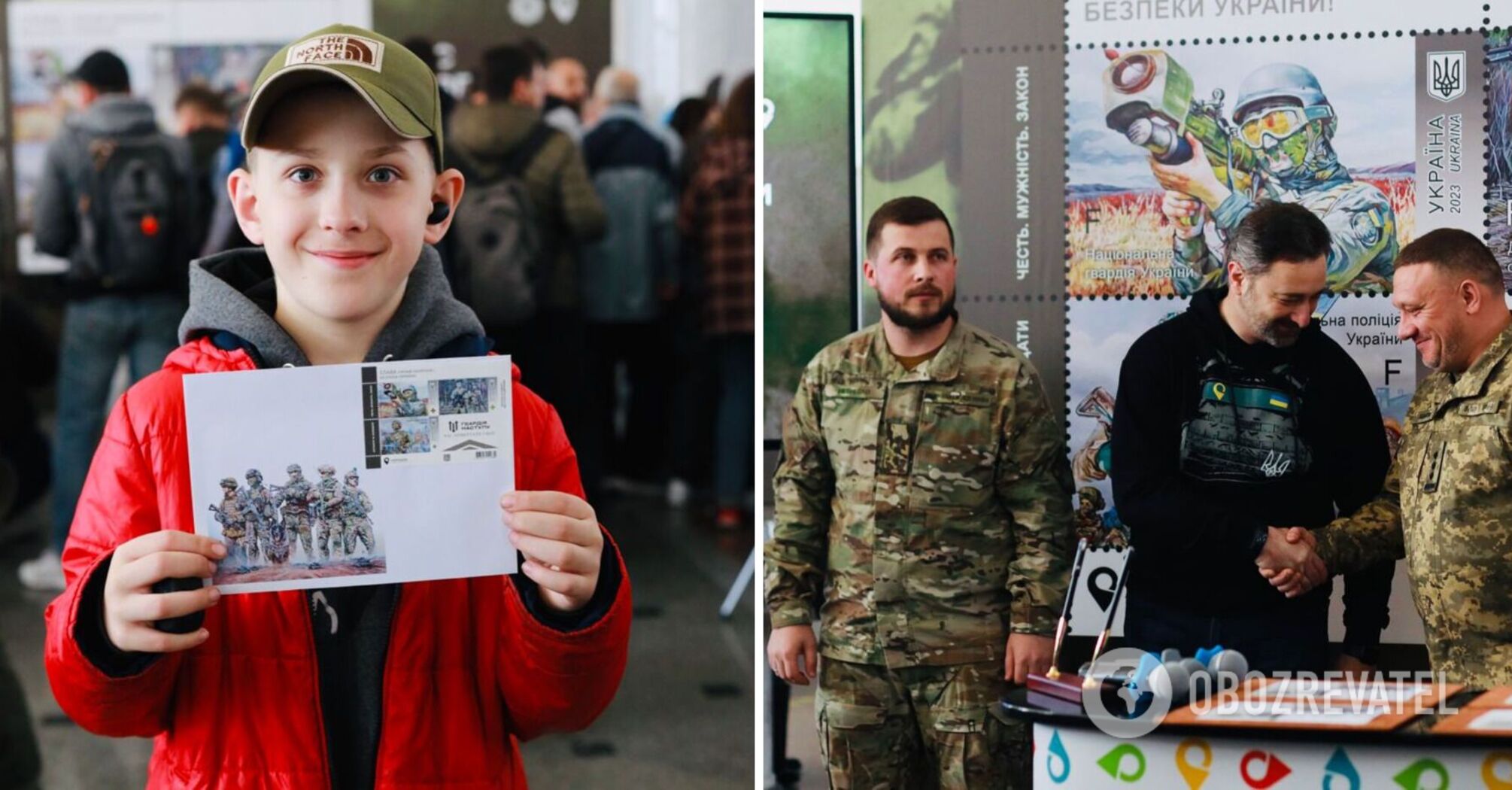 Postage stamp dedicated to the "Offensive Guard" has been put into circulation in Ukraine. Photo.