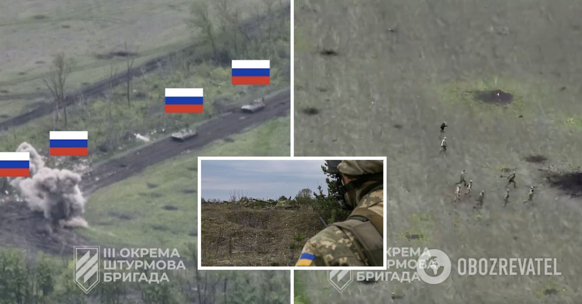 They eliminated 64 occupants and burned armoured vehicles: The 3rd Assault Brigade of the Armed Forces of Ukraine forced the Russians to flee from Bakhmut. Video.