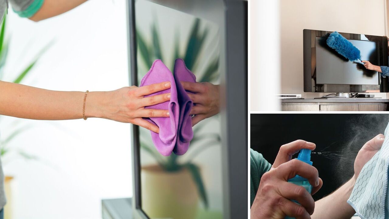 How to wipe a TV screen to shine: a safe life hack