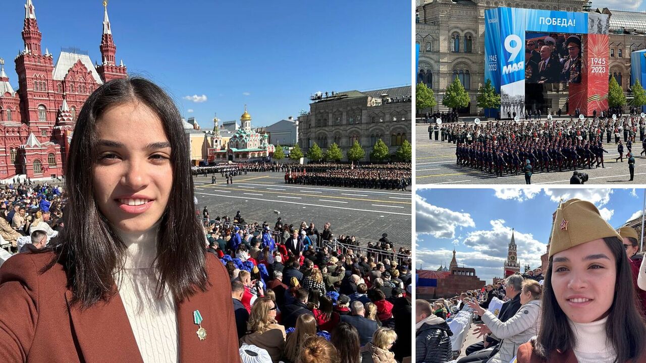 Russian Olympic champion "with the intelligence of a washing machine" admired the parade in Moscow and "the country's elites
