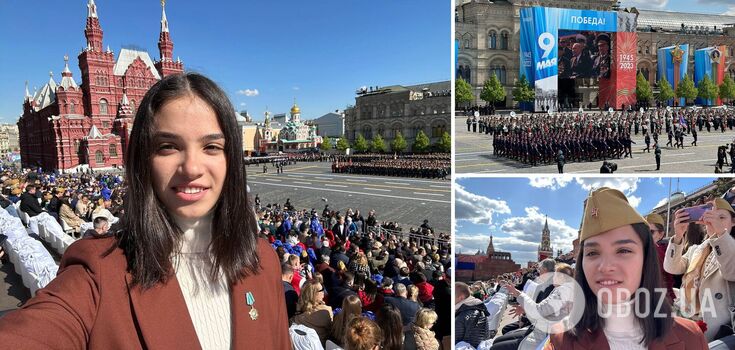 Russian Olympic champion "with the intelligence of a washing machine" admired the parade in Moscow and "the country's elites