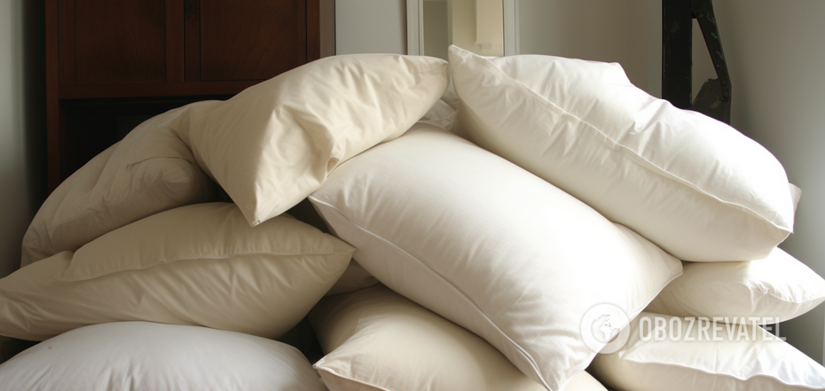 How to make old pillows plump: a clever upgrade trick