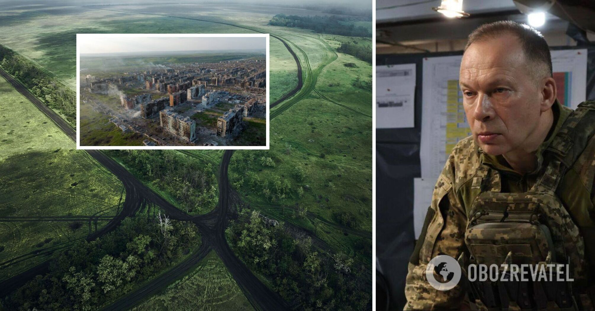 "Cisza jest tylko tymczasowa": Syrsky wyjaśnił, co dzieje się na kierunku Baсhmut. Mapa