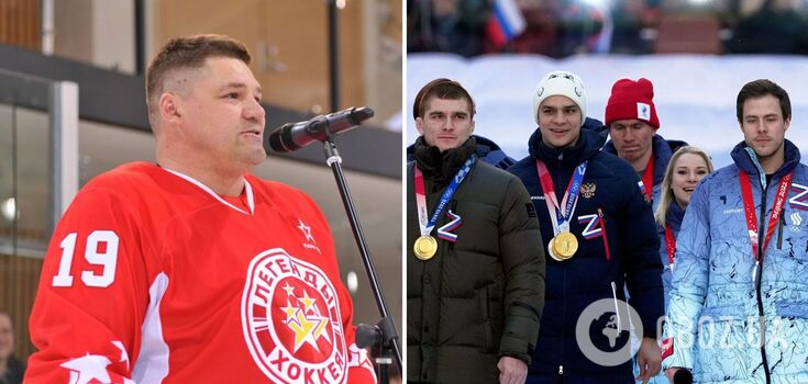Russian Olympic champion urged to steal from the West and said that "there is a war without rules" against Russia
