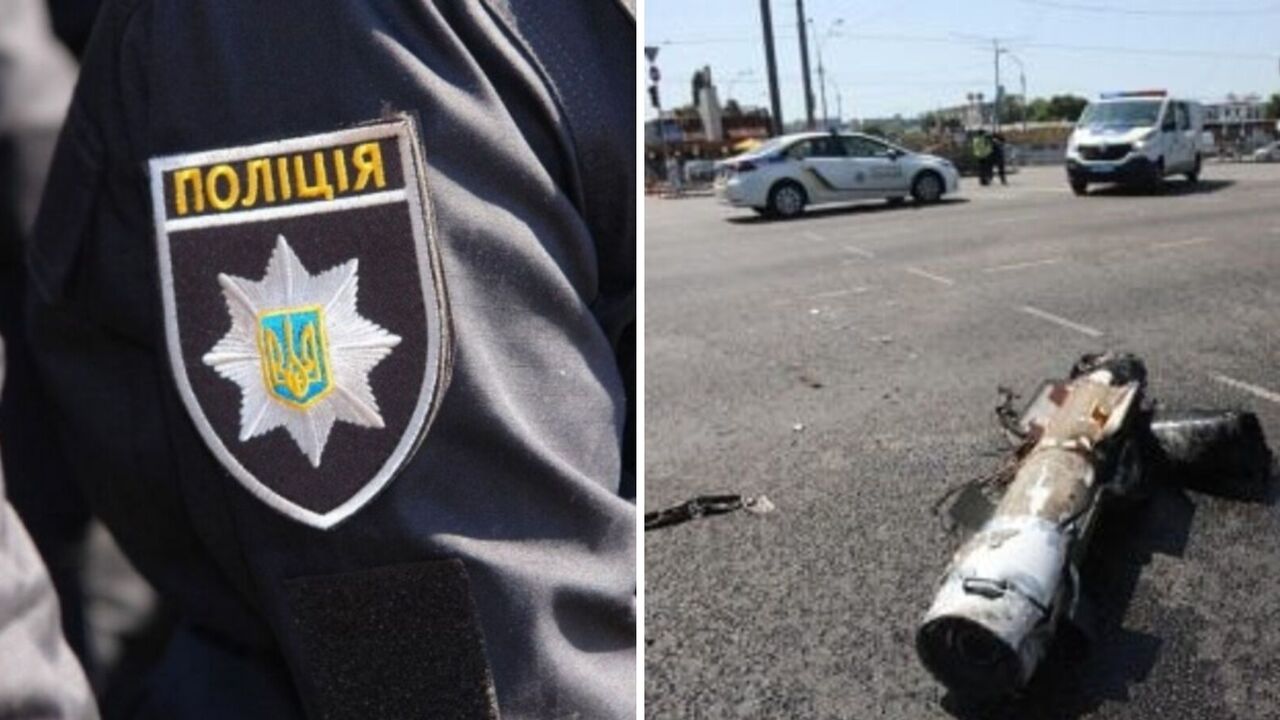 Jedni z pierwszych na miejscu zdarzenia: wideo z patrolu policjantów pomagających ludziom podczas nocnego ostrzału w Kijowie