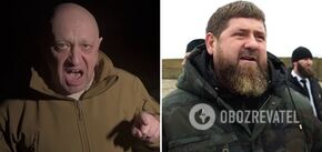 'We need to put an end to this': Kadyrov accuses Prigozhin of working against Russia and Putin