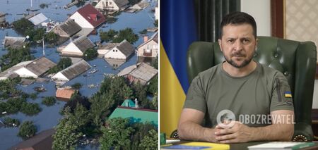 More than 3,000 people evacuated from flooded districts of Kherson region, - Zelenskyy