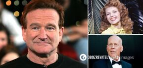 Tragic fate of great actors: how dementia changed the lives of Bruce Willis, Robin Williams and other celebrities
