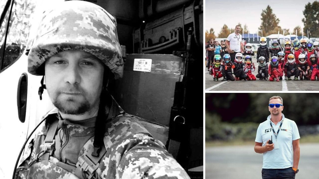Ukraiński trener, funkcjonariusz i organizator zawodów kartingowych zginął w walce z rosyjskimi okupantami