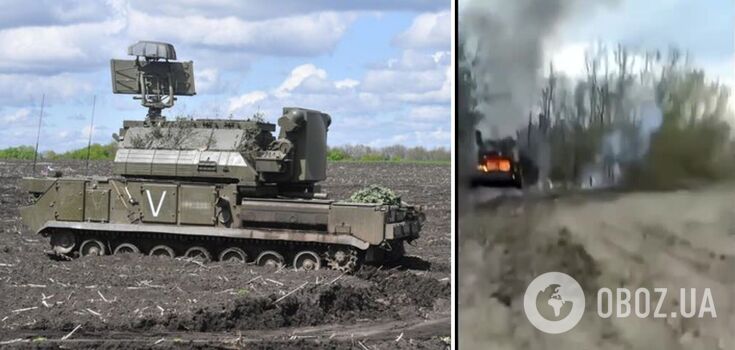 A video captured the destruction of the Russian Tor SAM: only one occupant survived