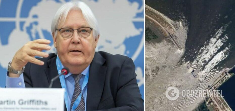 ONZ chce poczekać na konsekwencje wybuchu w elektrowni Kakhovka.