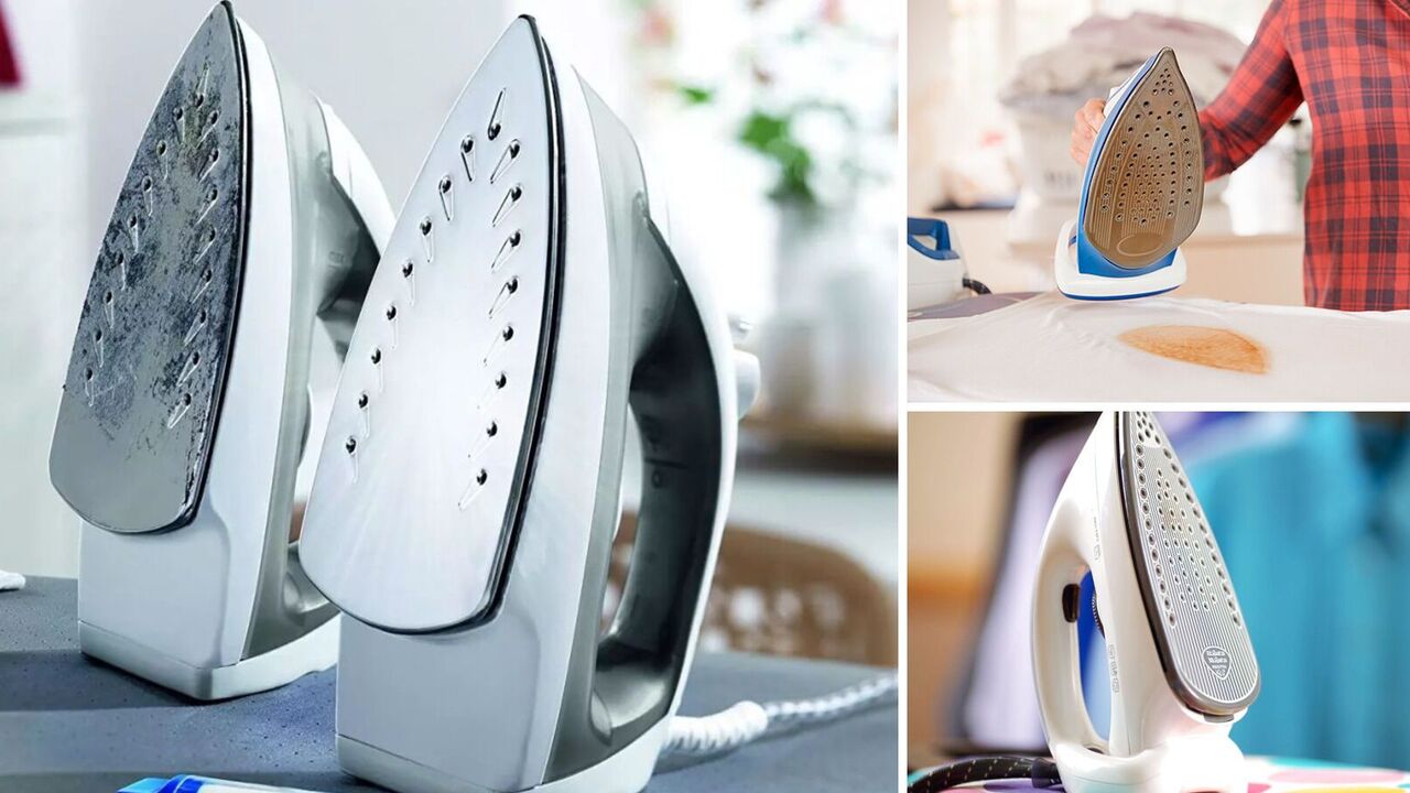 How to remove sticky spots from an iron: two products will help