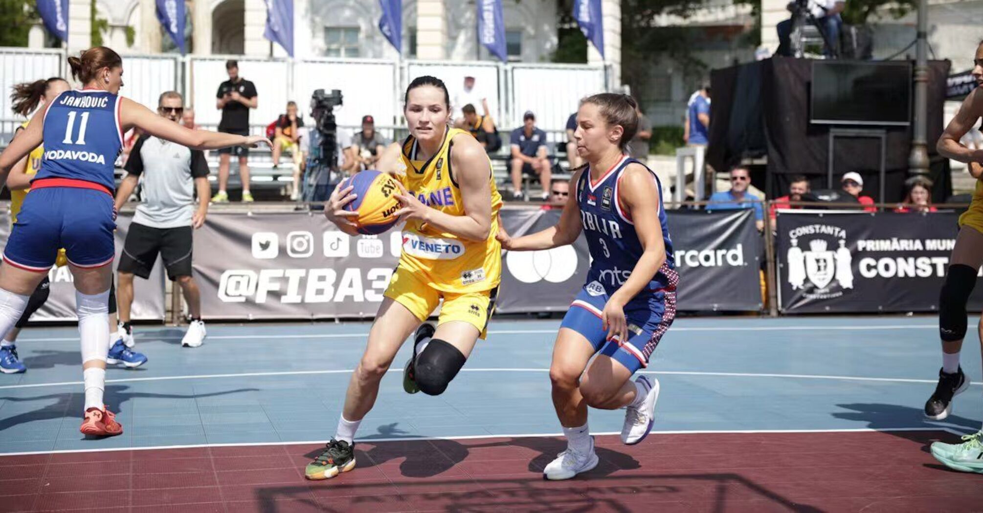 The Ukrainian women's national team got an important victory over Spain in the European Basketball Championship 3x3 qualifier