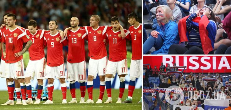 "Wow!" Russia found a national team that agreed to play soccer with it. The fans are hysterical