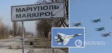 Combat helicopters and planes: high activity of Russian aviation in the skies over Mariupol