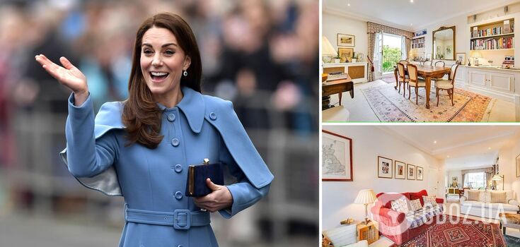 The network showed the luxurious apartments where Kate Middleton and her sister lived before her marriage to Prince William. Photo.