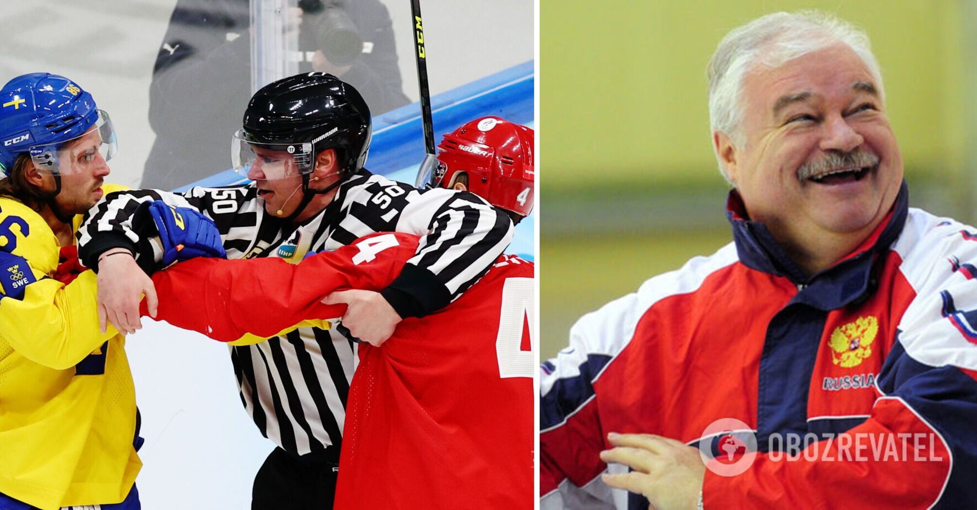 Ex-coach of Russian national team blamed Europe, which "doesn't want to play with us," for the suspension from the World Hockey Cup
