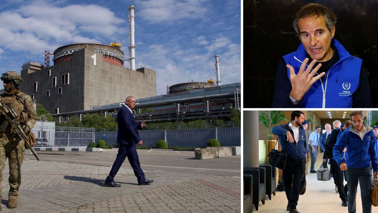 IAEA chief Grossi arrives in Ukraine to meet with Zelenskyy and visit ZNPP