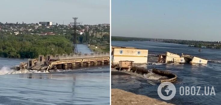 Konsekwencje eksplozji elektrowni wodnej w Nowej Kachowce spowodowanej przez wroga