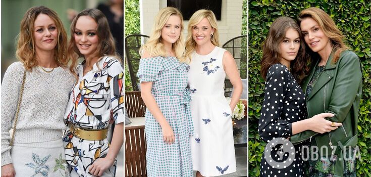 One face! 10 celebrities whose children are a true copy of them, they look like twins. Photo.