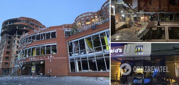 Okupanci zaatakowali Odessę "Kalibrami", uderzyli w magazyn, uszkodzili budynki mieszkalne i centrum biznesowe: 3 osoby zabite, 13 rannych. Zdjęcie