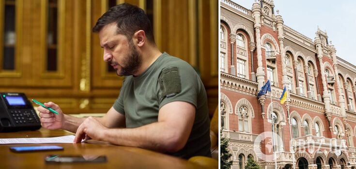 Zeleński podpisuje ustawę o nacjonalizacji banków
