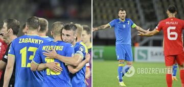 Sędzia ukarał lidera Ukrainy natychmiast po meczu z Macedończykami w eliminacjach Euro 2024