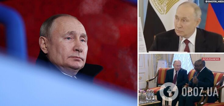"Wyrzucony na śmietnik historii": Putin skarżył się afrykańskiej delegacji, że Ukraina i Zachód ignorują "plan pokojowy" Rosji. Wideo