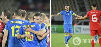 Sędzia ukarał lidera Ukrainy natychmiast po meczu z Macedończykami w eliminacjach Euro 2024